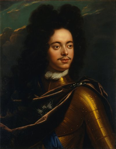 Ritratto dello zar Pietro Alekseevič da Godfried Schalcken